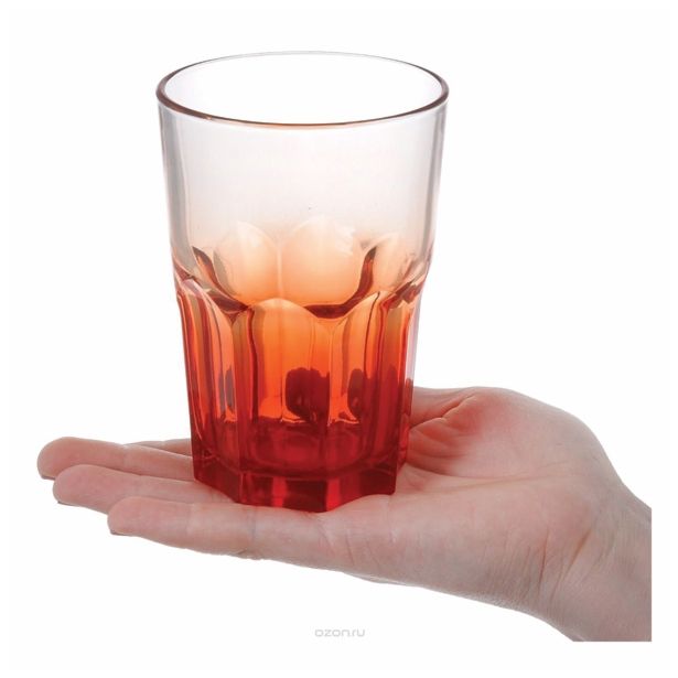 KOZAREC ZA VODO/SOK LUMINARC CRAZY COLORS 40 CL RDEČE BARVE