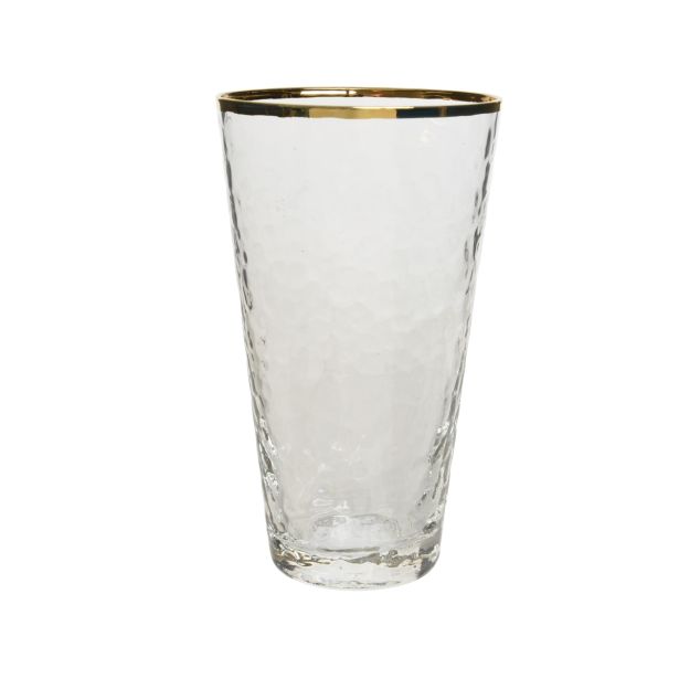 KOZAREC ZA VODO/SOK Z ZLATIM ROBOM 490 ML