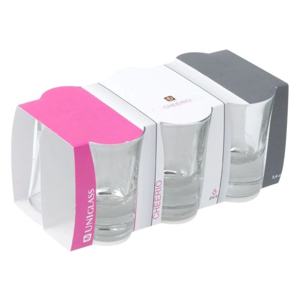 KOZAREC ZA ŽGANJE UNIGLASS 34 ML CHEERIO 6/1