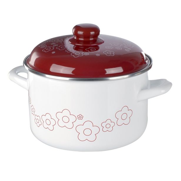 VIS. KOZICA STANDARD 18 CM / 3,0 L S POK. CVETKA