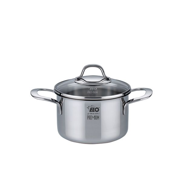 KOZICA ELO 16 CM GLOBOKA SILICANO+ S STEKLENIM POKROVOM