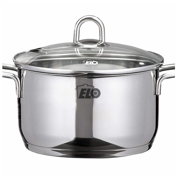 KOZICA ELO 20 CM 3 L VISOKA RUBIN S POKROVOM