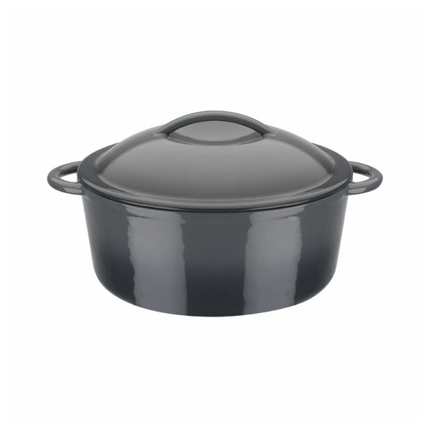 KOZICA GSW 24 CM 4 L GLOBOKA GREY IZ LITEGA ŽELEZA