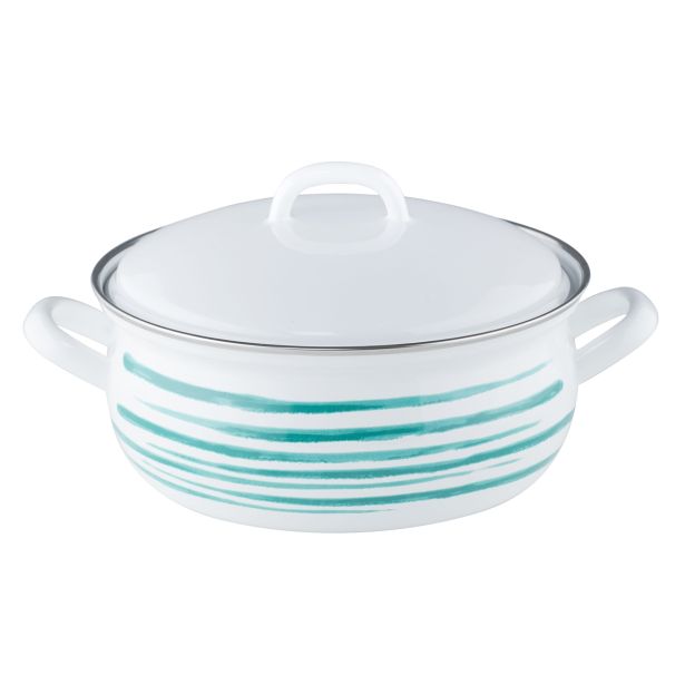 LONEC / KOZICA RIESS KOZICA 1 L 16 CM S POKROVOM ZELENI PLAMEN