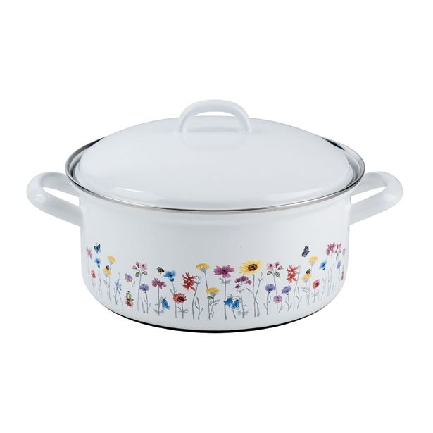 KOZICA RIESS 20 CM 2 L FLORA S POKROVOM