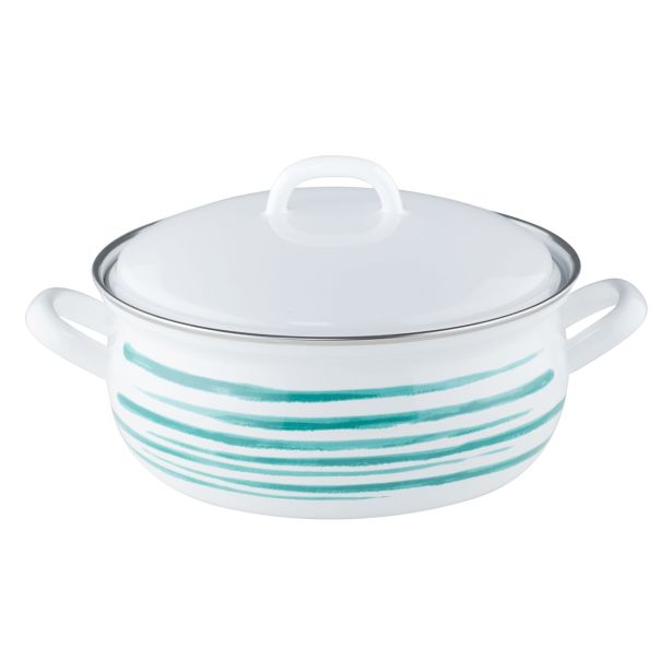 LONEC / KOZICA RIESS KOZICA 2 L 20 CM S POKROVOM ZELENI PLAMEN