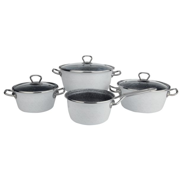 KOZICA SVENS' 16 CM 1.3 L BELA 3D Z DOLGIM ROČAJEM