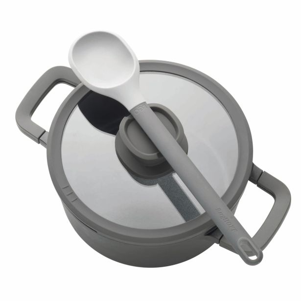 LONEC / KOZICA BERGHOFF KOZICA VISOKA 24 CM STEKLEN POKROV LEO STONE