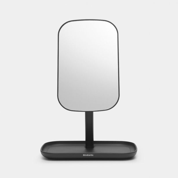 KOZMETIČNO OGLEDALO BRABANTIA RENEW TEMNO SIVO