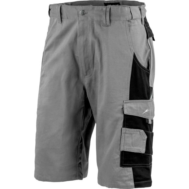 DELOVNE HLAČE ALBATROS KRATKE HLAČE PROFI LINE ŠT.XXXXL SIVO/ČRNE