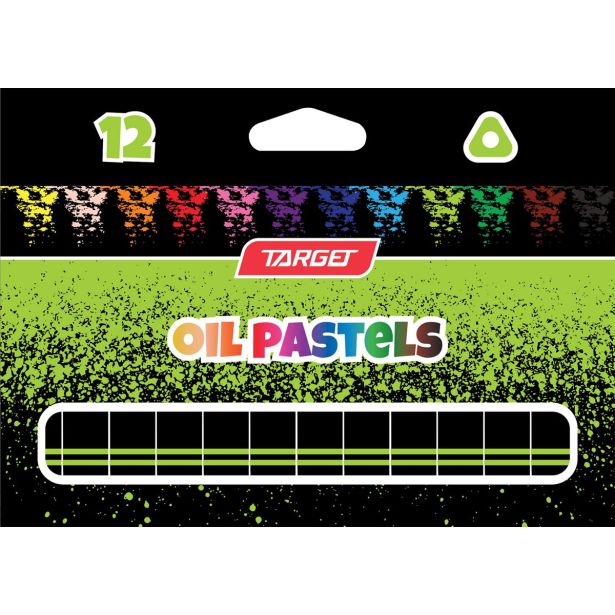 KREDE, VOŠČENKE, OGLJE TARGET OLJNI PASTELI BL.12/1 27841