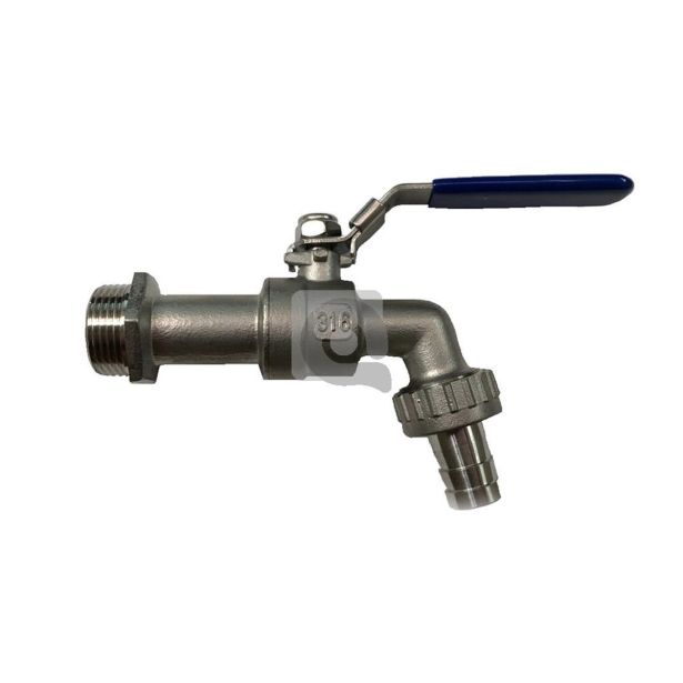 OPREMA ZA KLETARJE MALERIČ INOX KROGLIČNA PIPA 19.05 MM (1/2")V ZA SOD