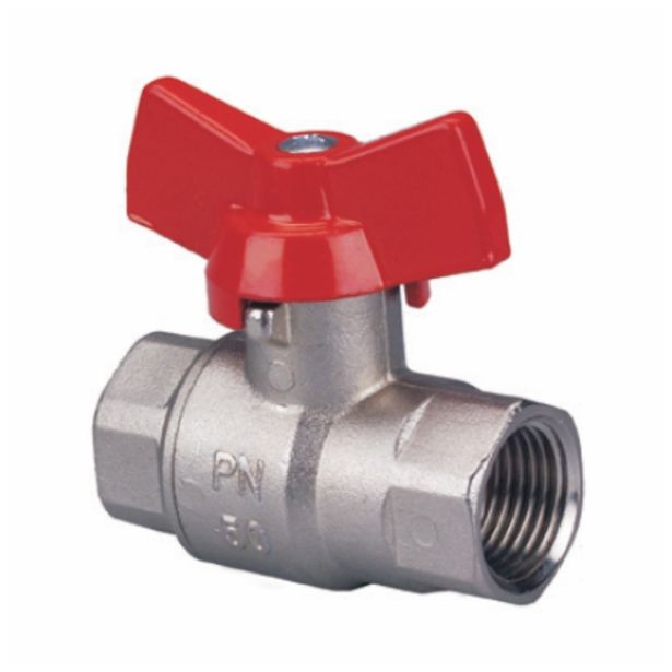 KROGLIČNI VENTIL KOVINA KV 102M 12.7 MM (1/2) METULJČEK