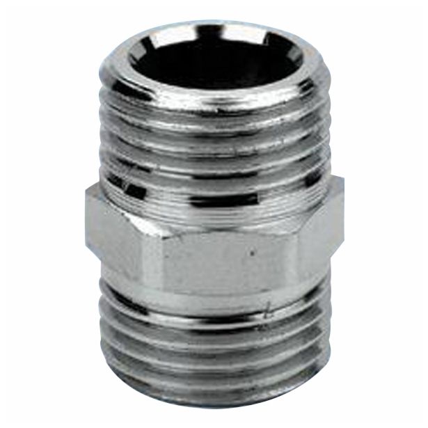 KROMIRANI NIPEL VAFRA DVOJNI 8 MM ŽELEZO-CINK