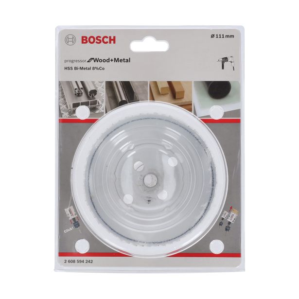 KRONA ZA KOVINO BOSCH 111 MM PROGRESSOR LES IN KOVINA