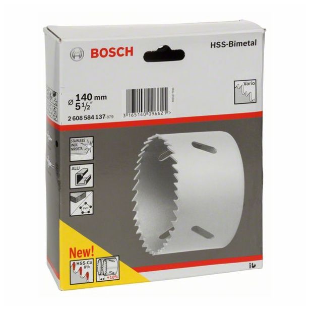KRONA ZA KOVINO BOSCH 140 MM M-14 BI-METAL