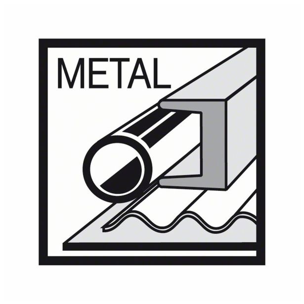 KRONA ZA KOVINO BOSCH 140 MM M-14 BI-METAL