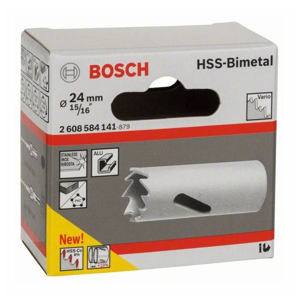 KRONA ZA KOVINO BOSCH 24 MM HSS BI-METAL