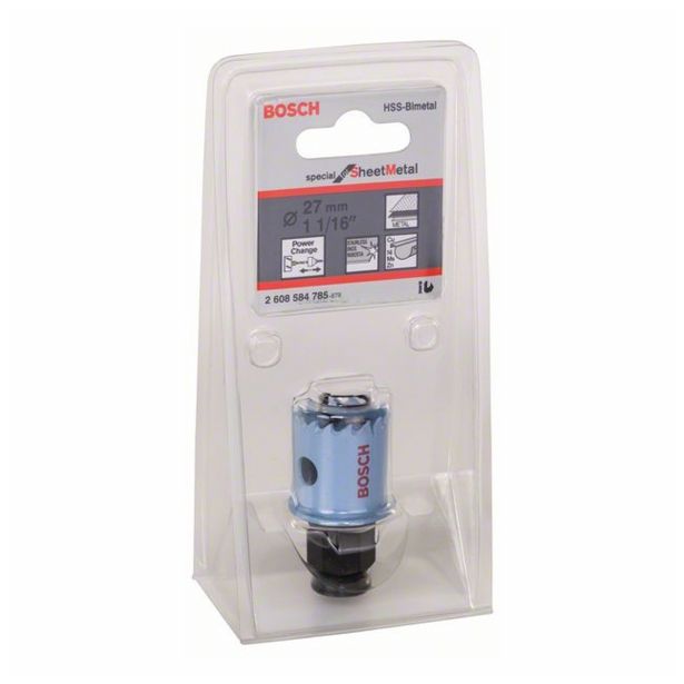 KRONA ZA KOVINO BOSCH 27 MM HSS BI-METAL HITRA SKLOPKA CLICK