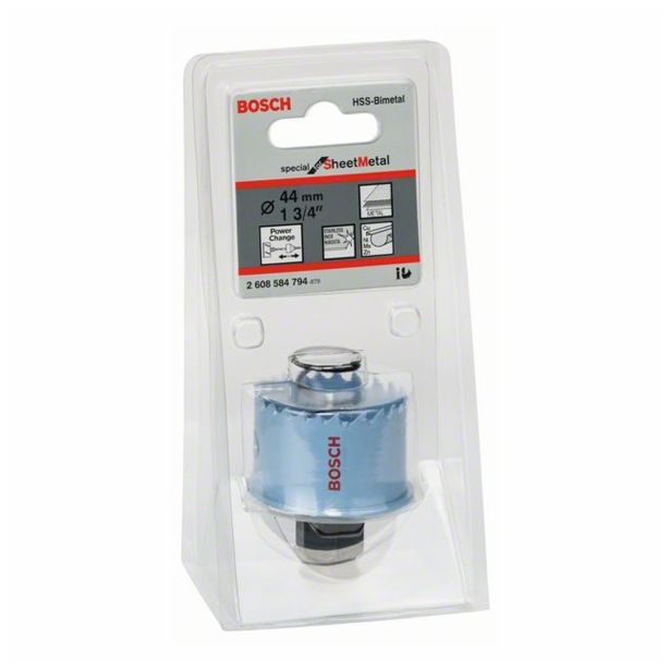 KRONA ZA KOVINO BOSCH 44 MM HSS BI-METAL HITRA SKLOPKA CLICK