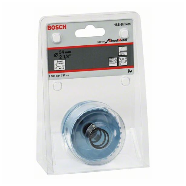 KRONA ZA KOVINO BOSCH 54 MM HSS BI-METAL