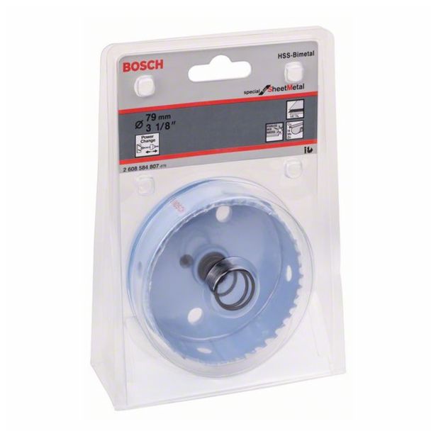 KRONA ZA KOVINO BOSCH 79 MM HSS BI-METAL HITRA SKLOPKA CLICK