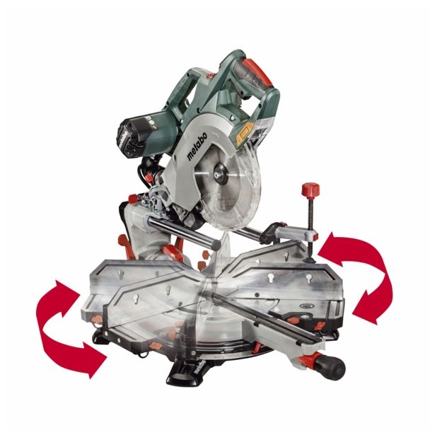 ZAJERALNA ŽAGA S POTEZNO FUNKCIJO METABO KGSV 72 XACT SYM