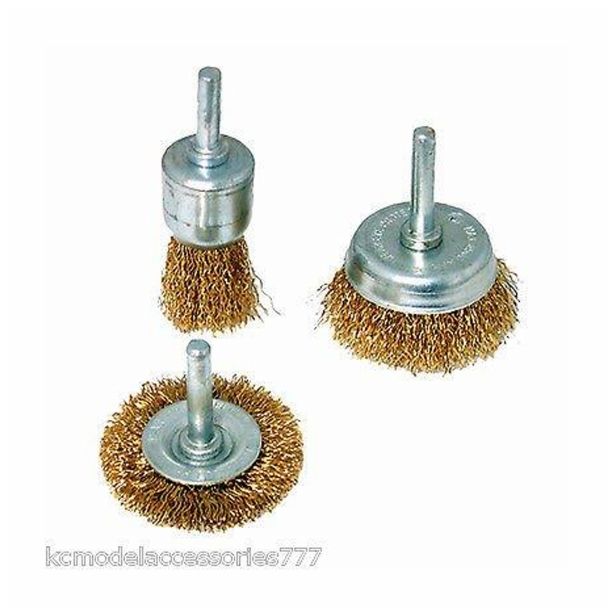 KROŽNA ŽIČNA ŠČETKA MQ 3- DEL SET 22MM 50MM 77MM