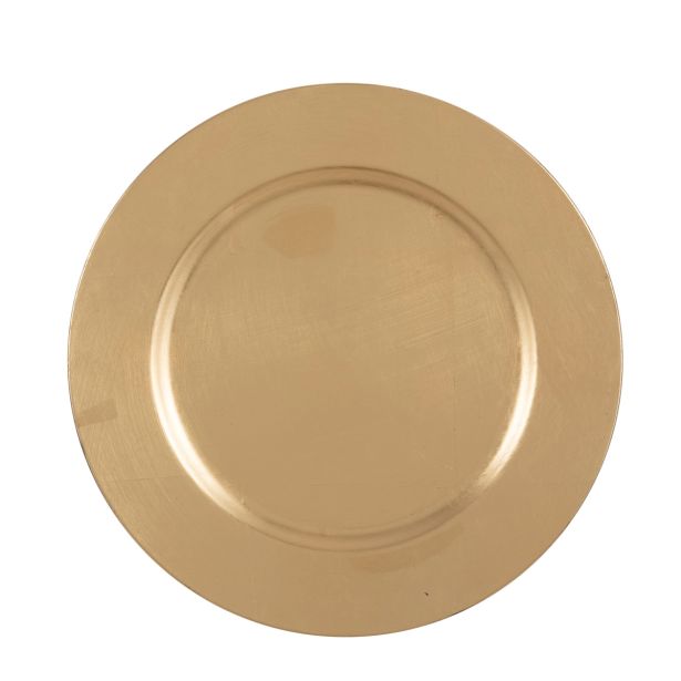 ZLAT KROŽNIK FI 33 CM