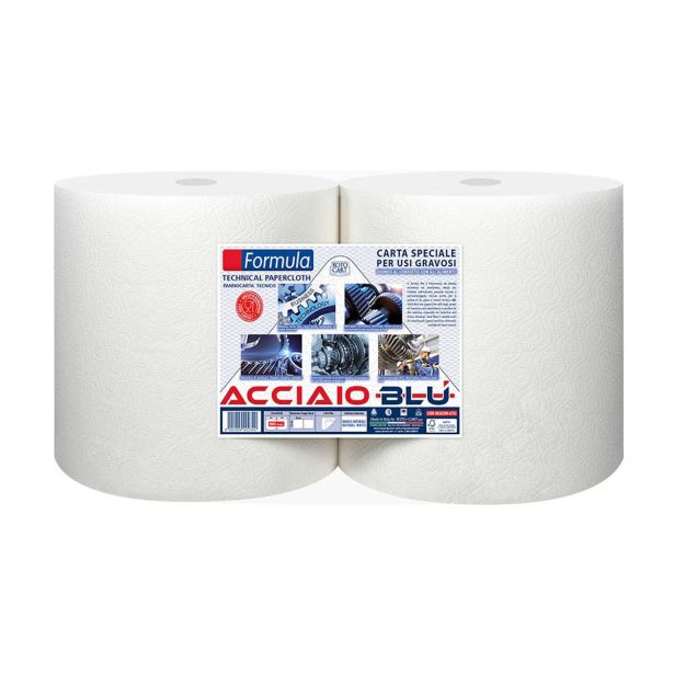 KRPA/BRISAČE ZA DELAVNICO ATROPA BOBINA ACCIAIO BLU 2/1 3-SL; 2X400 LIST