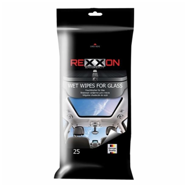 NOTRANJA AVTOKOZMETIKA REXXON KRPICE ZA STEKLO 25 KOS