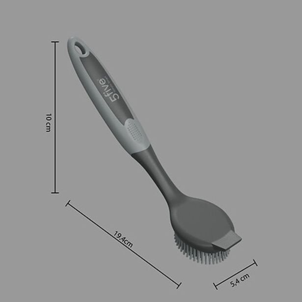 KRTAČA/ŠČETKA FIVE ZA POMIVANJE POSODE SIVA