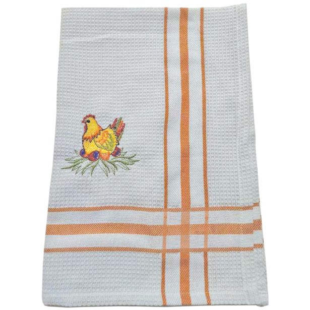 KUHINJSKA KRPA AFIRMA VELIKONOČNA 45X70 CM VAFEL RAZLIČNI VZORCI