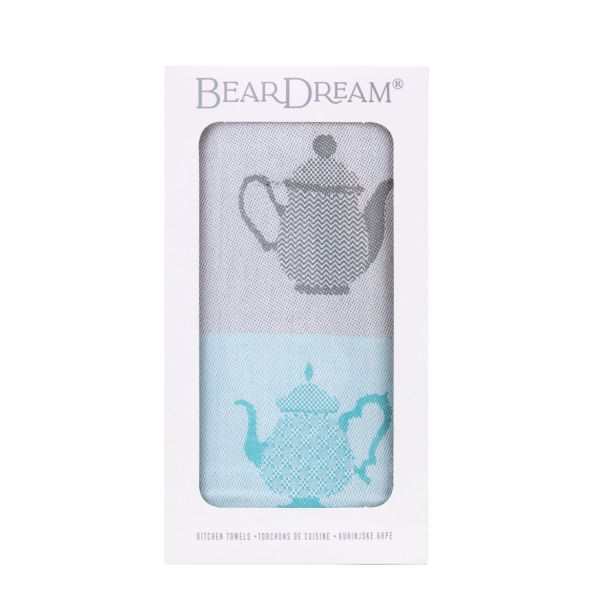 KUHINJSKA KRPA BEAR DREAM 50X70 CEJLON TURKIZ