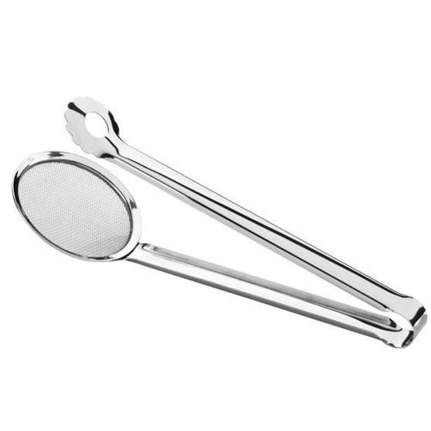 KUHINJSKI PRIPOMOČEK TESCOMA GRANDCHEF PENOVKA KLEŠČE S CEDILOM 428444