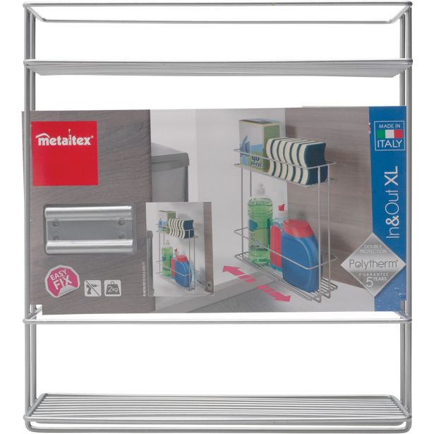 KUHINJSKO DRŽALO METALTEX DVOTIRNO STOJALO DRSEČE XL