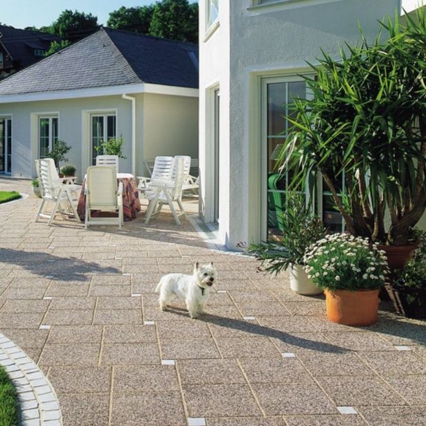 BETONSKA PLOŠČA SEMMELROCK KULIR PLOŠČA 40/40/3.7 CM. SIVO RJAVA