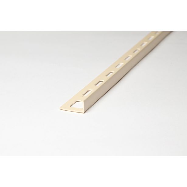 KVADRATNA LETEV JMK PVC L PROFIL- DOL. 2.70M 10MM BEŽ