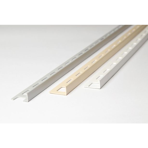 KVADRATNA LETEV JMK PVC L PROFIL- DOL. 2.70M 10MM BEŽ