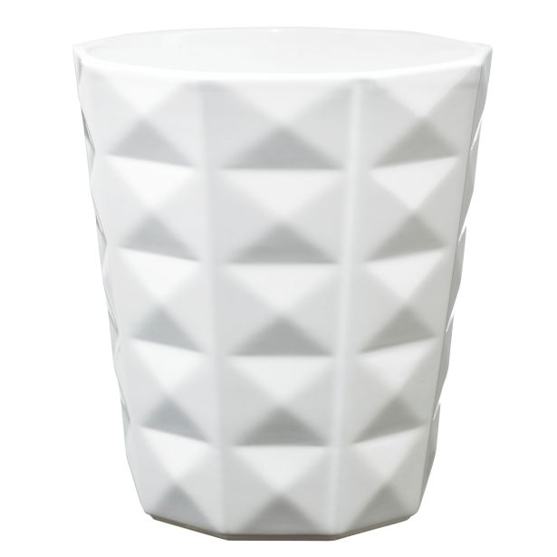 KERAMIČNI NOTRANJI LONEC KYOTO BEL 13CM VIŠ 15CM