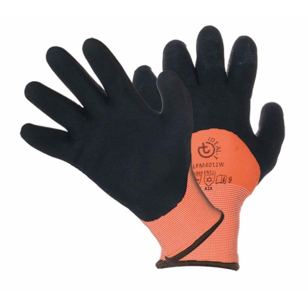 GUMENE ROKAVICE IDEAL-T L4011W PODLOŽENE ŠT. 9 ZIMSKE