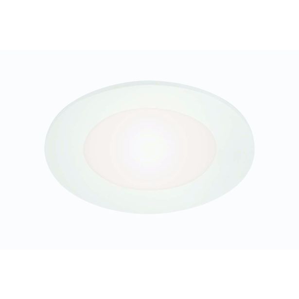 LED PANEL FLAT-IN 3W NW FI 86MM, BELA