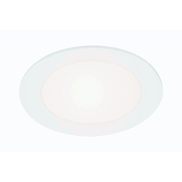 LED PANEL FLAT-IN 3X6W NW FI 102MM, BELA