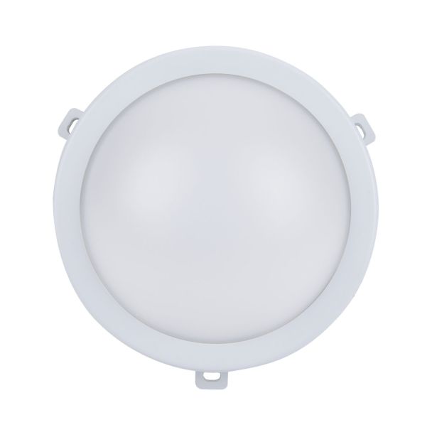 LADIJSKA SVETILKA COMMEL 12W OKROGLA BELA BREZ MREŽE