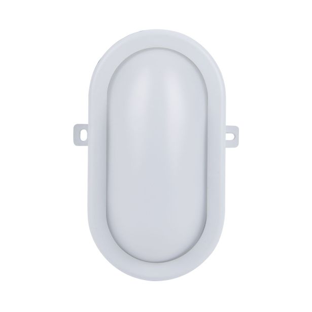 LADIJSKA SVETILKA COMMEL 12W OVALNA BELA BREZ MREŽE