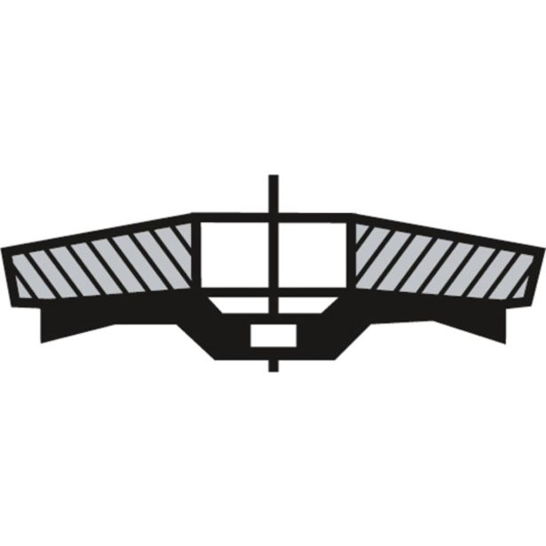 LAMELNA PLOŠČA BOSCH X-LOCK, KOTNA IZVEDBA, VLAKNENA PLOŠČA, '125MM, G 120, X571,  BEST FOR METAL, 1PCS