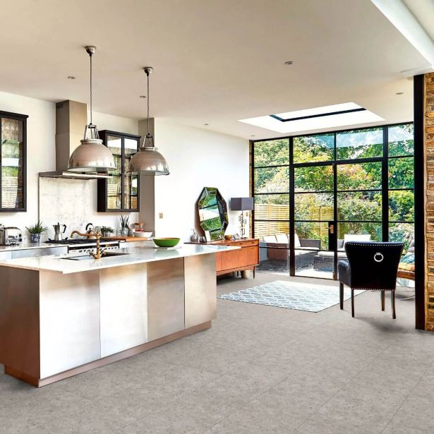 LAMINAT, 8MM, 32. RAZRED KRONOTEX MEGA P. TAVOLO TRAVERTINE SIVI D 80702