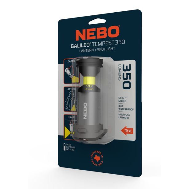 LANTERNA NEBO LED SVETILKA/LANTERNA GALILEO TEMPEST 350