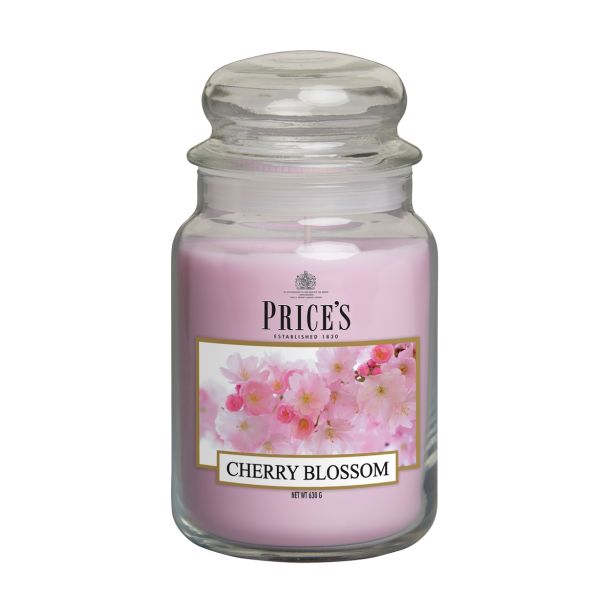 SVEČA V KOZARCU PRICES LARGE JAR CHERRY BLOSSOM