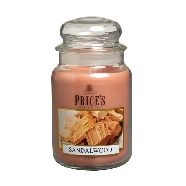 SVEČA V KOZARCU PRICES LARGE JAR SANDALWOOD